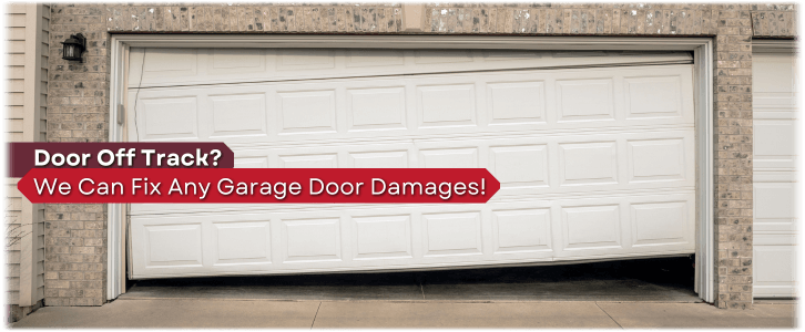 Garage Door Off Track In Bloomington